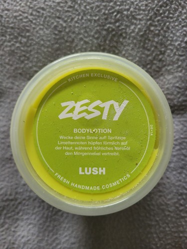 Lush zesty bodylotion - lush,