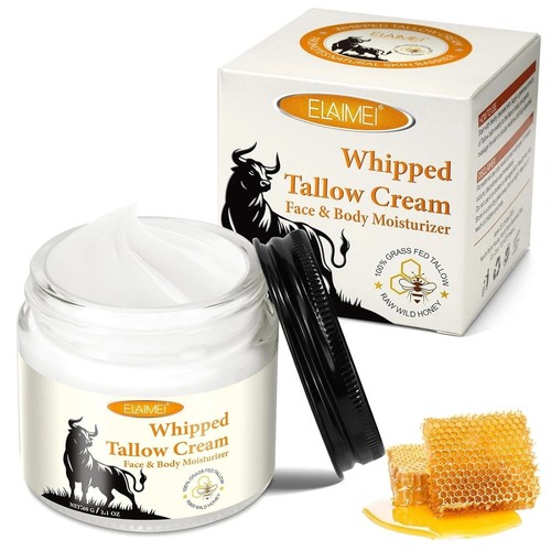 Beef tallow honey balm - tallow,